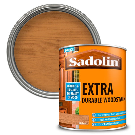 Sadolin Extra Durable Woodstain 1L Natural