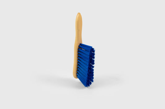 Hill Brush Banister Brush Lacquered Stock, Soft Blue PVC 6"