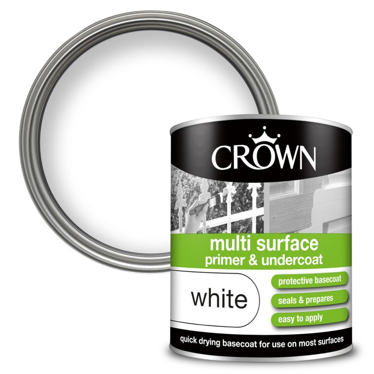Crown Quick Dry Multi Surface Primer & Undercoat 750ml