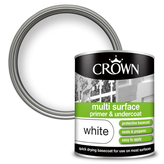 Crown Quick Dry Multi Surface Primer & Undercoat 750ml