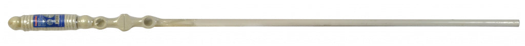 Woodside White Finish Wooden Curtain Pole 180cm, 28mm diameter