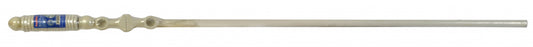 Woodside White Finish Wooden Curtain Pole 180cm, 28mm diameter