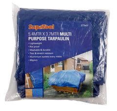 SupaTool Tarpaulin 5.4m x 7.2m