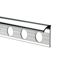Tile Rite Tile Trim 2.4m x 10mm Chrome