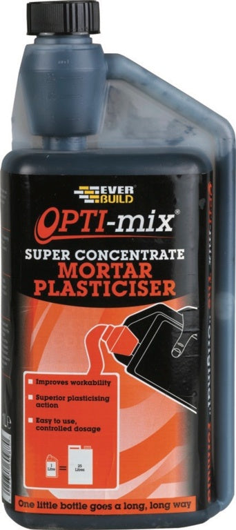 Everbuild Opti-Mix: Mortar Plasticiser 1L