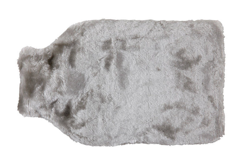 Hearth & Home Hot Water Bottle with Knitted Cover 2L Grey
