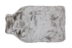 Hearth & Home Hot Water Bottle with Knitted Cover 2L Grey