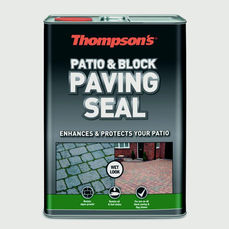 Thompson's Patio & Block Paving Seal 5L Wet Look