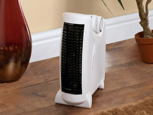 SupaWarm Fan Heater 2000W Size: 250mm(w)x120mm(d)x240mm(h)