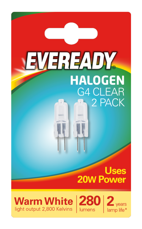 Eveready G4 Capsule 20W B2 12v