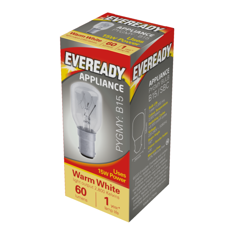 Eveready Pygmy 15W SBC Clear Pack 10