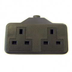 Masterplug Trailing Twin Socket