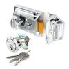 Securit Polished Chrome Night Latch (3 Keys) Standard