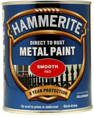 Hammerite Metal Paint Smooth 750ml Red