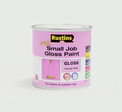 Rustins Quick Dry Small Job Gloss 250ml Candy Pink