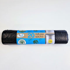 Tidyz Refuse Sacks 70L Roll of 20
