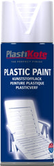 PlastiKote Plastic Spray Paint 400ml White Gloss