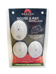 Rentokil Sonic Mouse & Rat Repeller Triple Pack