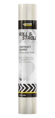 Everbuild Roll & Stroll Contract Carpet Protector Clear 60cm x 50m