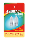 Eveready G9 Capsule Clear BL2 25W