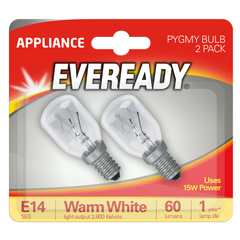 Eveready Pygmy SES 15w Clear Pack 2