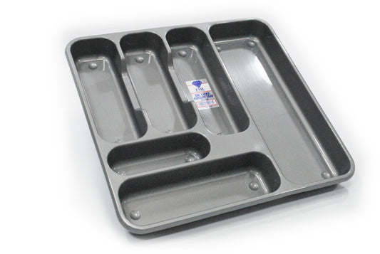 TML Large Cutlery Tray Silver