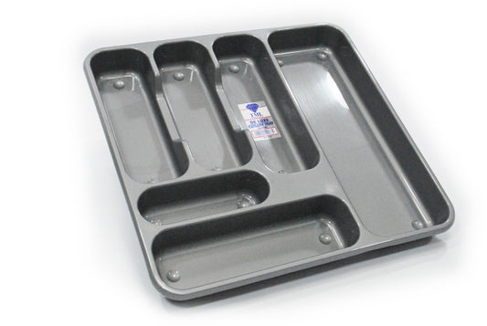 TML Large Cutlery Tray Silver