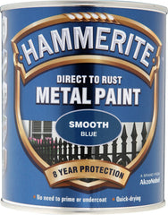 Hammerite Metal Paint Smooth 750ml Blue