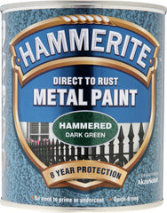 Hammerite Metal Paint Hammered 750ml Dark Green