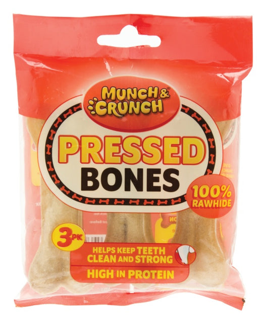 Munch & Crunch Pressed Bones 3 Pack