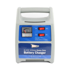 Streetwize Battery Charger Plastic Case 6/12V 12 Amp