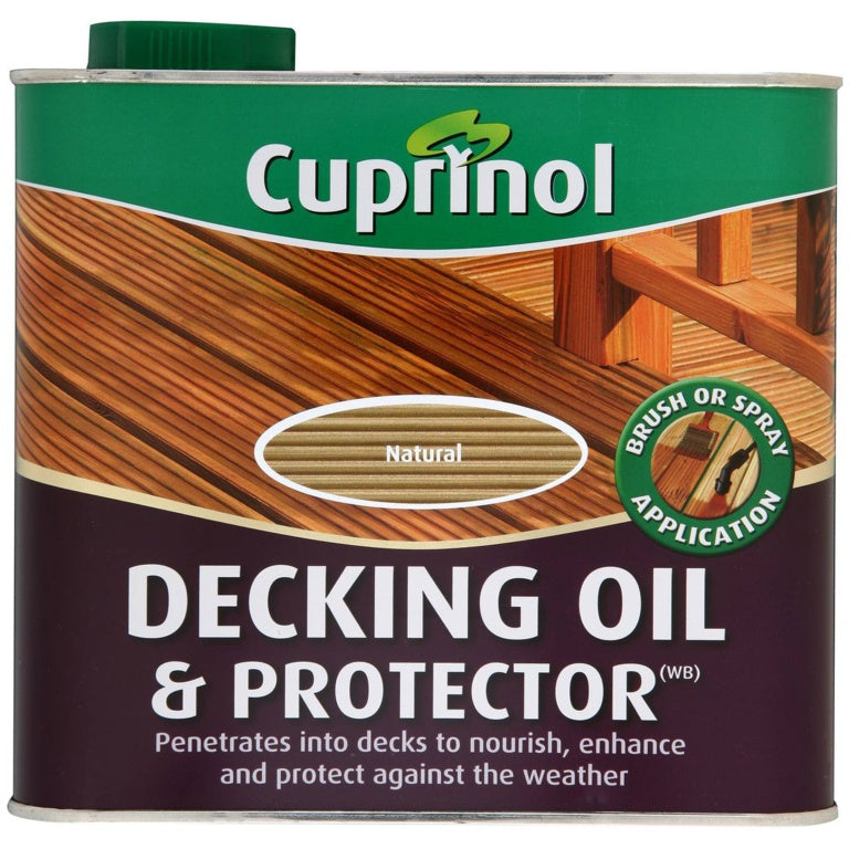 Cuprinol UV Guard Decking Oil 2.5L Natural