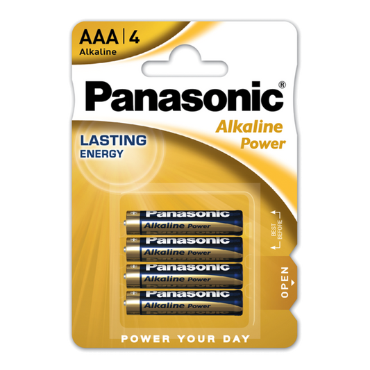 Panasonic Alkaline AA Pack 4