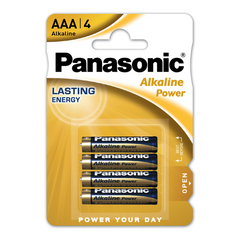 Panasonic Alkaline AA Pack 4
