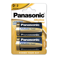 Panasonic Alkaline D Cell Card of 2