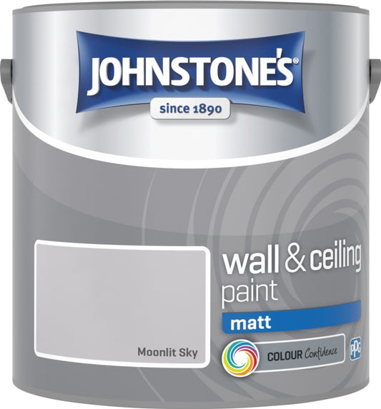 Johnstone's Wall & Ceiling Matt 2.5L White Whisper