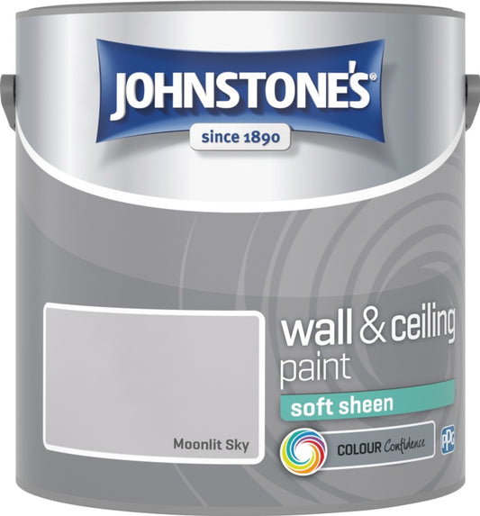 Johnstone's Wall & Ceiling Soft Sheen 2.5L White Whisper