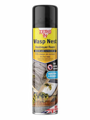 Zero In Wasp Nest Killer Foam 300ml Aerosol