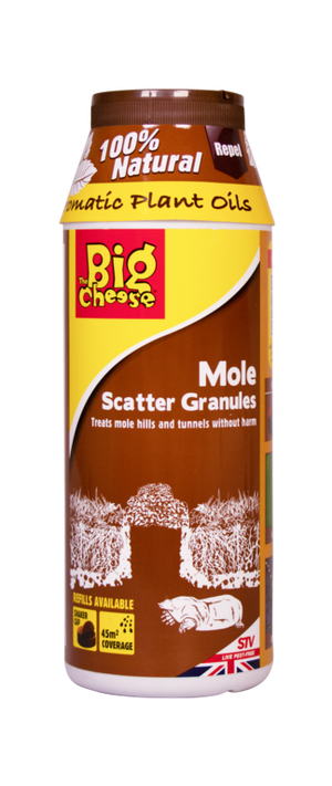 The Big Cheese Mole Repellent Scatter Granules 450g