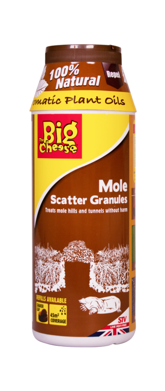 The Big Cheese Mole Repellent Scatter Granules 450g