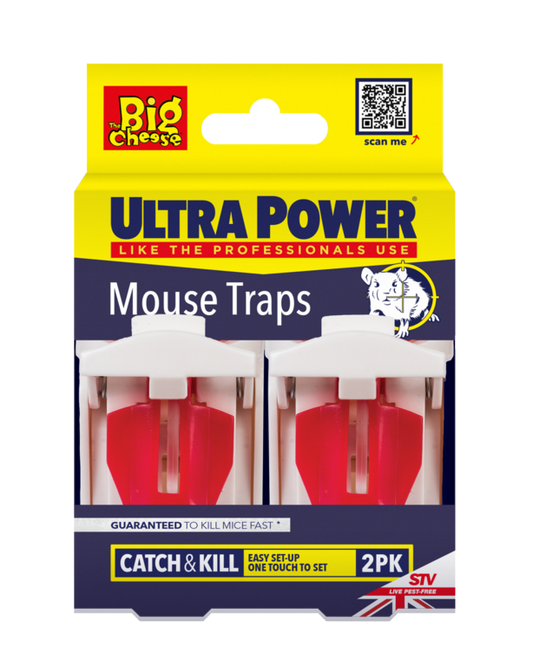 The Big Cheese Ultra Power Mouse Traps Twin Pack