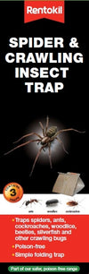Rentokil Spider & Crawling Insect Trap 3 Pack