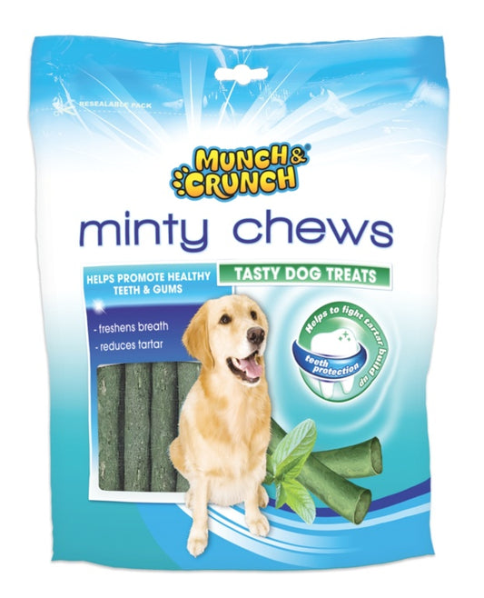 Munch & Crunch Minty Chews 250g