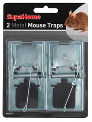 SupaHome 2 Metal Mouse Traps