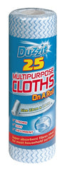 Duzzit Multi Purpose Cloths On A Roll 25 Pack