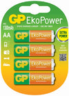 GP AA EkoPower Batteries Pack 4