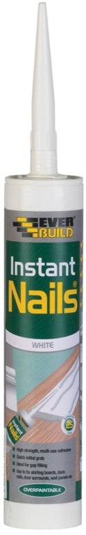 Everbuild Instant Nails C3 | White