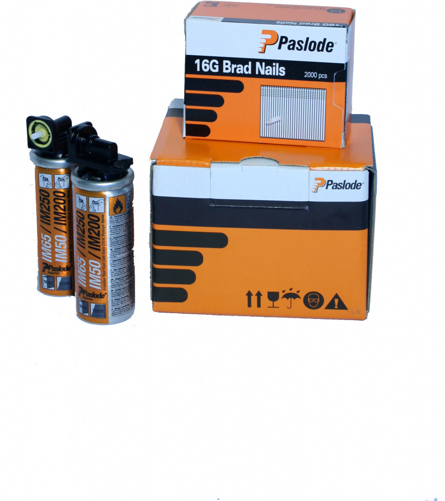 Paslode Galvanised Brads F16 x 32mm