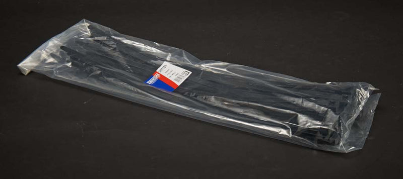 Securlec Black Cable Ties 12.7mm x 540mm Pack 25
