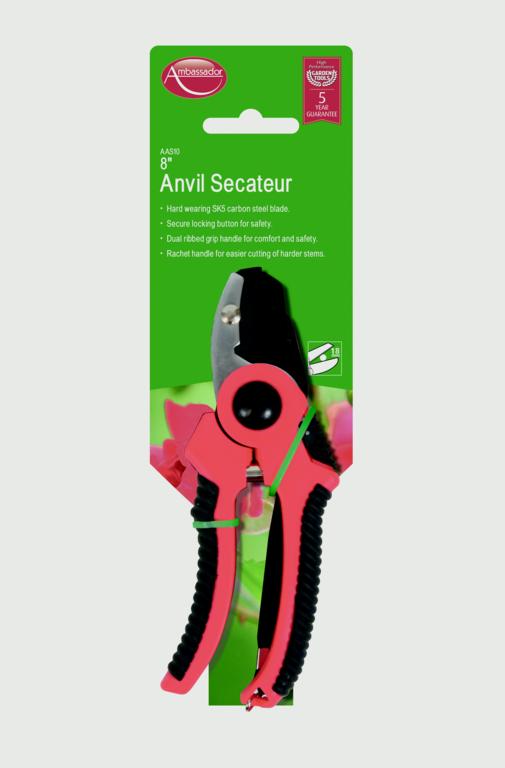 Ambassador Anvil Secateur 8"
